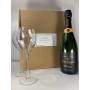 Coffret Champagne Veuve Clicquot Extra Brut + 2 Verres Lehmann Premium 28,5