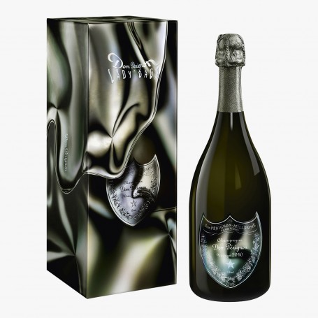 Champagne Dom Pérignon Vintage 2010 en Coffret Edition Limité Lady Gaga