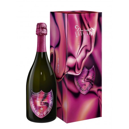 Dom Pérignon Rosé Vintage 2006 en Coffret Edition Lady Gaga
