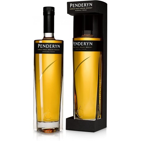 PENDERYN - Madeira - Single Malt Whisky - 46% Alcool - Origine : Pays de Galles - Bouteille 70 cl