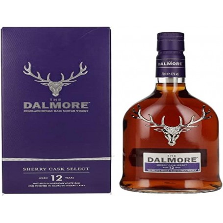 The Dalmore 12 Years Old SHERRY CASK SELECT 43% Vol. 0,7l in Giftbox